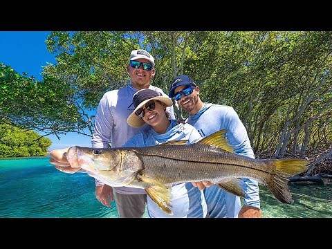 World Class Florida Keys Fishing Trip for HUGE Snook & Tarpon