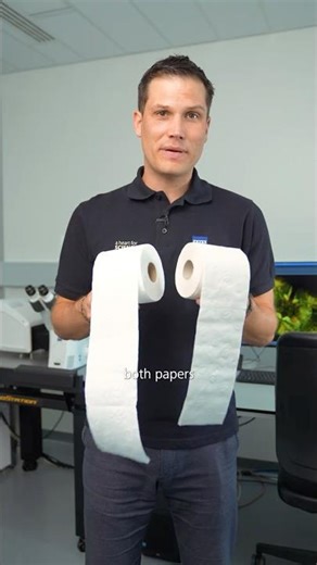 Toilet paper structures under the microscope | ZEISS