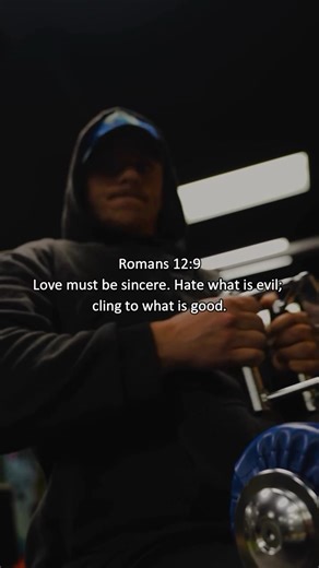Elias Hartman on Instagram: "Romans 12:9 (ESV) “Let love be genuine. Abhor what is evil; hold fast to what is good.” #ChristianMotivation #FaithOverFear #InspirationInChrist #GodsPromises #HopeInHim #DailyDevotion #TrustInTheLord #SpiritualGrowth #BlessedAndGrateful #PurposeDrivenLife"