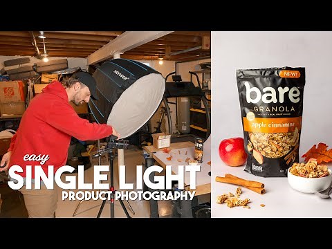 Make Your Product Photos POP with this EASY single light setup
