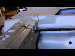 Painting the engine compartment Jorg's 1969 M Code Mach 1 Mustang Fastback - Day 46