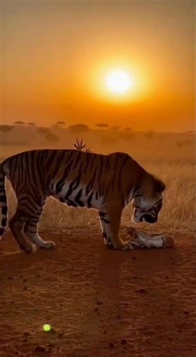 Tiger Hunt at Golden Hour: Raw Nature in 4K 🐅 | Wildlife Documentary