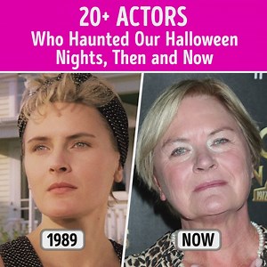 20 Actors Who Haunted Our Halloween Nights, Then and Now | CelebRatings