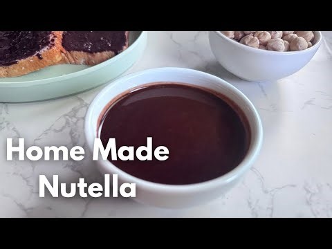 Homemade Nutella Recipe | Nutella Recipe | How To Make Nutella At Home