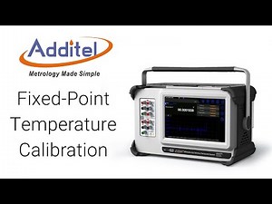 Fixed-Point Temperature Calibration with the Additel 286