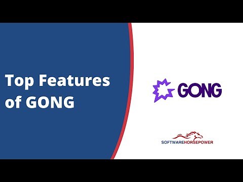 Top Features of Gong | How to use Gong - For Demo contact Software Horsepower