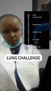 Lung challenge, test your self #healthtips | Living Healthy With Margaret