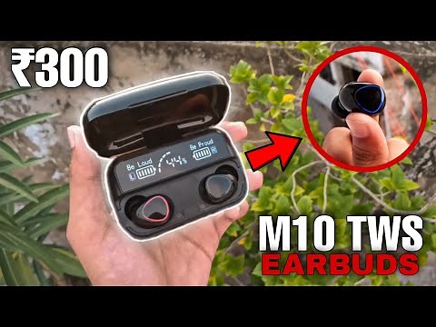 M10 TWS Wireless Earbud Unboxing and Review / EARBUDS with Powerbank🔥