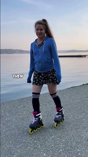 SUPER EASY trick for beginner rollerbladers 🐳 #howto