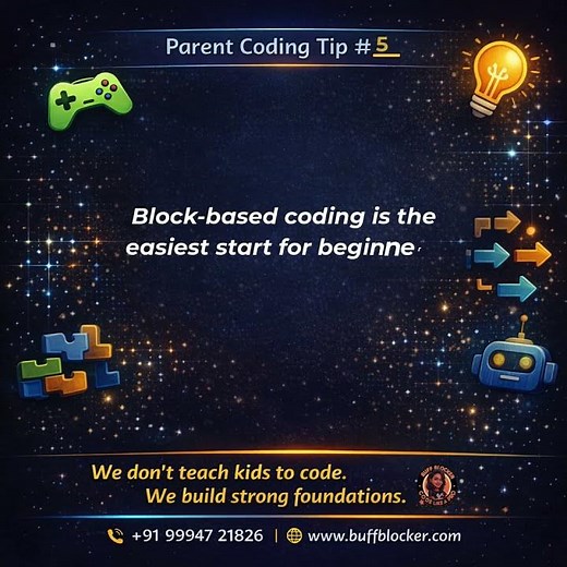 Block-Based Coding Is the Easiest Start for Beginners