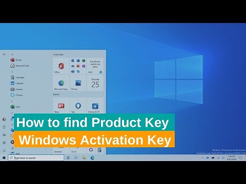 How To Find Windows Product Key | How To Activate Windows | Product Key Windows 10 How To Find