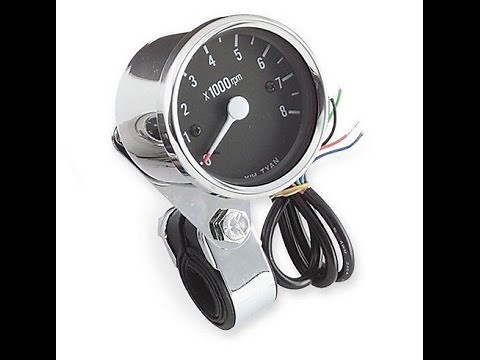 H-D XG 750 Street #136 How to fit a Tacho / Rev-Counter