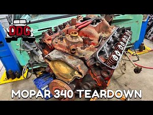 Tearing Down The Giant Killer - 1970 Mopar 340 Inspection, Some Bad News, Useful Tech, And Much More