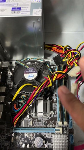 Old motherboard still working fine.