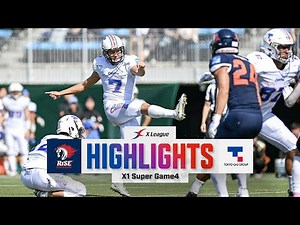 【2024 X1 Super 第4節ハイライト】ノジマ相模原ライズ vs 東京ガスクリエイターズ