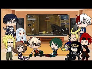 MHA/BNHA React To Call Of Duty - Gameplay | Gacha Club - Gacha Life | Gacha React