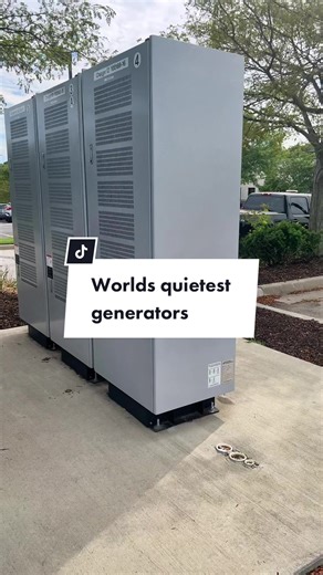 The Quietest Diesel Generators at the Charging Station