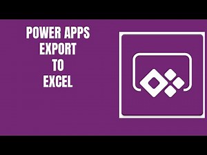Power Apps Export To Excel- Uygulama İçinden Excel'e Aktarın