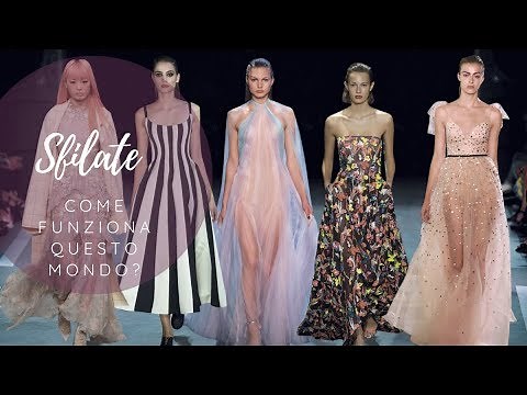 Sfilate di moda 2018: vi spiego COME FUNZIONA questo mondo!