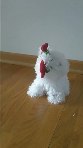 Dan Dee Animated Dancing Christmas White Puppy Dog Plush Jingle Bells Video