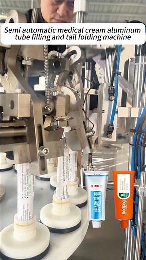 Cosmetic Cream Toothpaste Gel Plastic Tube Filling and Sealing Machine