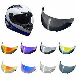 Qualifier Visor for BELL Qualifier DLX, Vortex, Revolver, Star, RS-2, RS-1 Helmet Face Shield