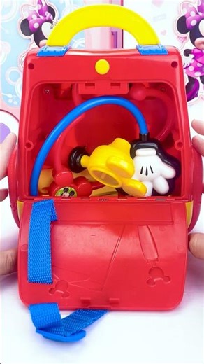 Satisfying With Mickey Mouse Funhouse Backpack Toys ASMR Videos #mickey #shorts #mickeymouse