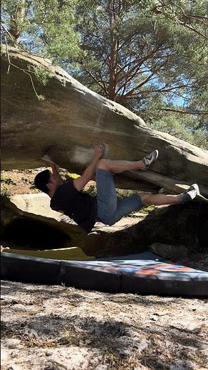 La P’tite Arche(6c), Buthiers Piscine, Fontainebleau