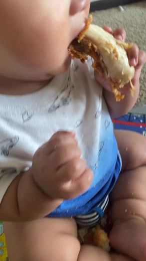 Heartwarming Moment: Baby Cries Over Chicken
