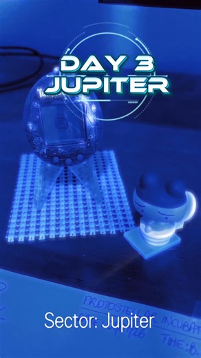 ♫ CrimsonTama | Alvaro ♫ on Instagram: "DISCOVER SPECIES P1-86 Episode 5: Jupiter January 9th, 2026. MISSION LOG: DAY 3 / SECTOR: JUPITER The Jovian Sector is vibrating. I can feel the resonance of the Great Red Spot through the cockpit floor. We call him the ‘Gentle Giant,’ but never forget: we are managing a storm that could swallow the sun. Those swirling patterns represent the scars of a protector. As we deploy the first substrates, we aren’t just sustaining a species; we are fueling the Jov