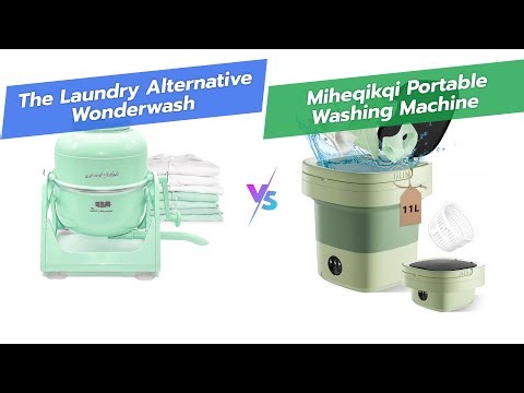 WonderWash vs Mini Portable Washer: Tiny Space Laundry Showdown 🧺✨