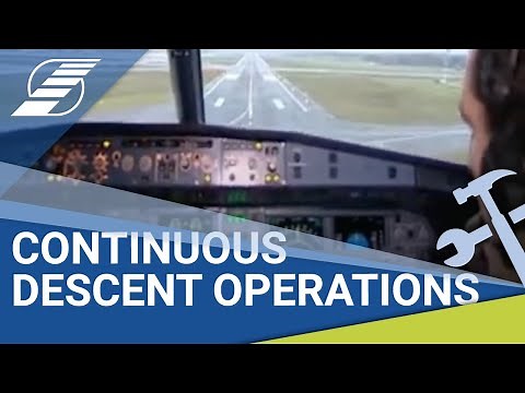 Continuous Descent Operations // Kontinuierlicher Sinkflug