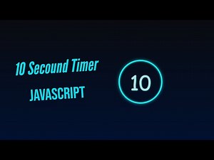 Create simple 10 sec countdown timer in javascript/blogger download timer #No_Limit_Code