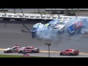 2022 Coke Zero Sugar 400 - Rain Causes Massive Crash- Call by MRN