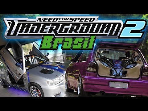NFS UNDERGROUND 2 COM CARROS BRASILEIROS! MOD INCRÍVEL!