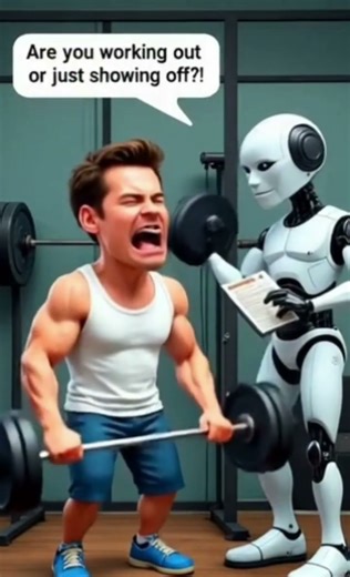 His Workout Is Rated R for Regret​. #comedy #short #feed