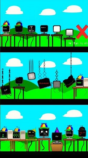 Incredibox Sprunki Mr. Fun Computer All Phases 🔥 Battle Song 🎵 #incredibox #sprunki #shorts #phase