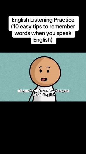 10 easy tips to remember words when you speak English #LearnEnglish #EnglishLessons #EnglishForBeginners #ImproveYourEnglish #englishlisteningskill #englishlisteningpractice #englishlistening #englishlanguage #10easytipstorememberwordswhenyouspeakEnglish