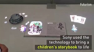 Sony's interactive tabletop is straight out of Minority Report... | Futurism