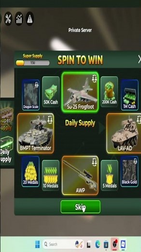 day 3 of trying to ge tthe bmpt terminator #roblox #wartycoonroblox