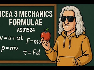 One Sheet to Rule Them All --NCEA 3 Physics Formulae Sheet