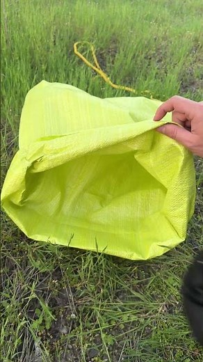 How to knot a drawstring bag so it stays closed