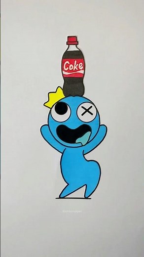 Can you do it ? 💚Bumpy Ride Dance Challenge with Rainbow Friends BLUE #shorts #bumpyride #dance