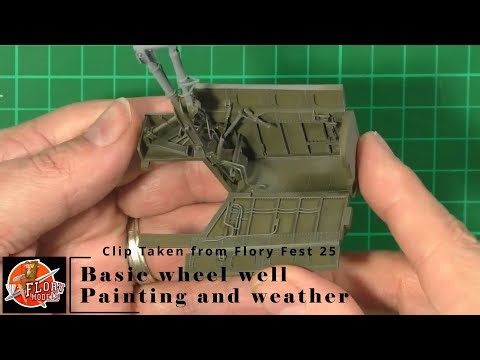Basic Wheel well painting and weathering