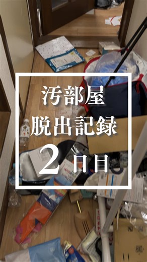 汚部屋脱出記録：廊下片付けの二日目