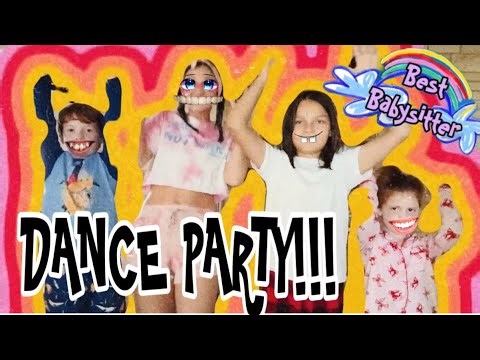 EPIC DANCE PARTY! Best Babysitter parties the house DOWN!