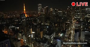 【LIVE】 Live Cam Tokyo Skyline | SkylineWebcams