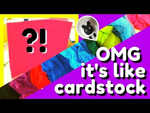 Make stiff felt sheets at home | super easy tutorial! | Ooni Crafts
