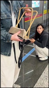 2 in 1 Crossbody Bag That Transforms Into a Portable Stool - Built In Pocket Storage! #amazonfinds