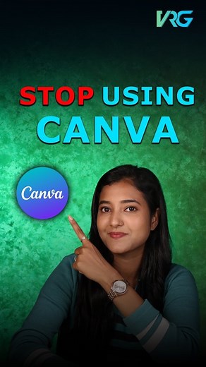 VRG Technologies | Stop using Canva 🚫 Tired of the same old design tools? I'm here to share 5 AMAZING alternatives to Canva that will help you create... | Instagram